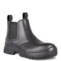 Titan Chelsea Black Safety Boots Size 6 Last One!